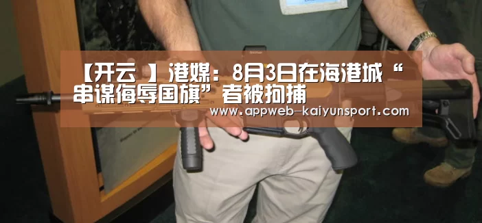 【开云 】港媒:8月3日在海港城“串谋侮辱国旗”者被拘捕(图3) 开云